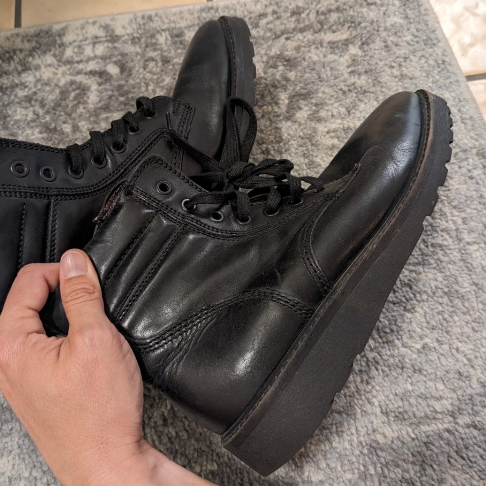 Men's Transcript Size 7 Black Boots
